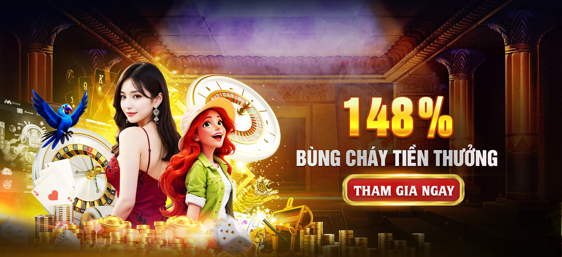 Hình ảnh quảng cáo của fb88hi hiển thị nền tảng và các lợi ích