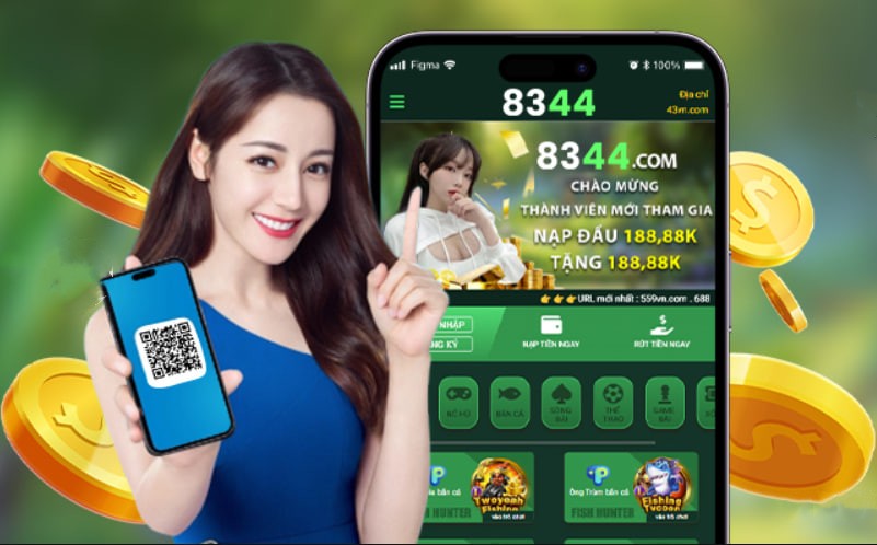 Hình ảnh quảng cáo của fb88hi hiển thị nền tảng và các lợi ích